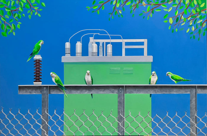 The Powerkeets, at home on the K-T Trail  48X72