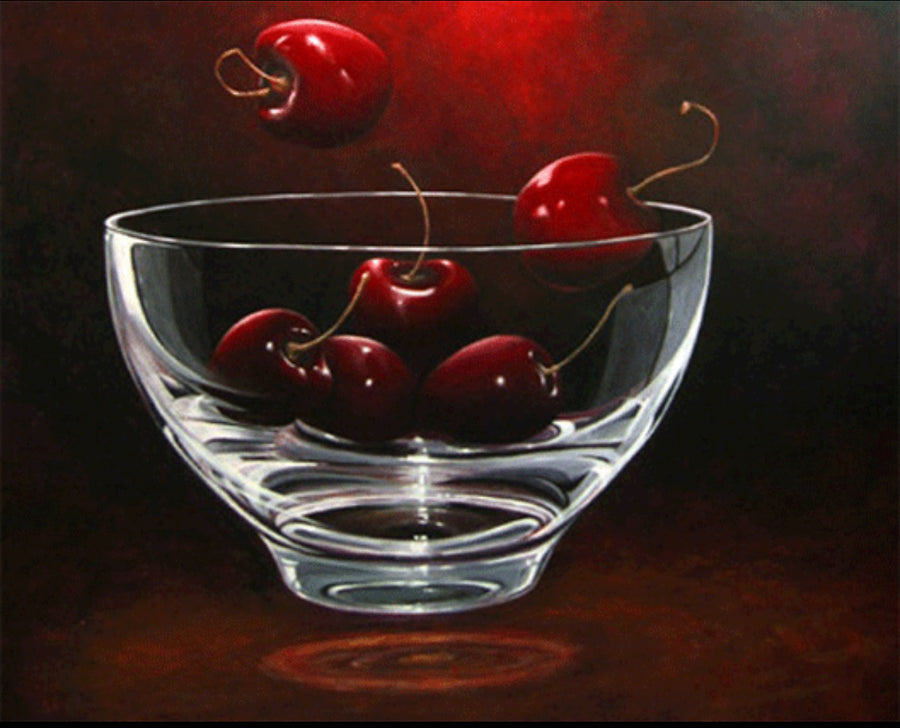 Just A Bowl Of Cherries 12x16