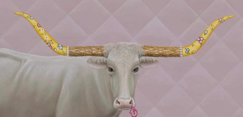 Diorabull print on canvas 30x60