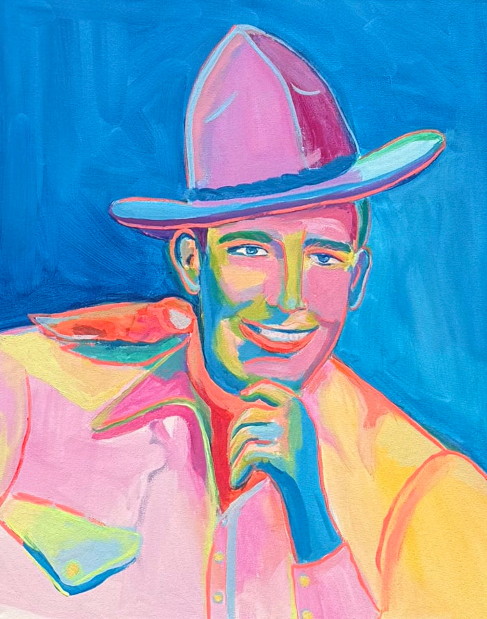 Young Bob Wills 20x16