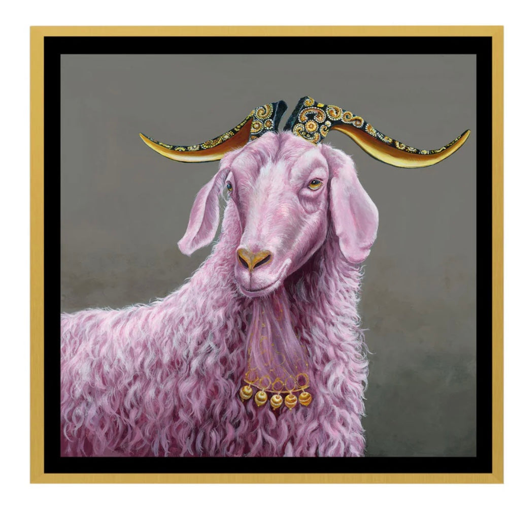 Goat Couture 12x12 print/framed