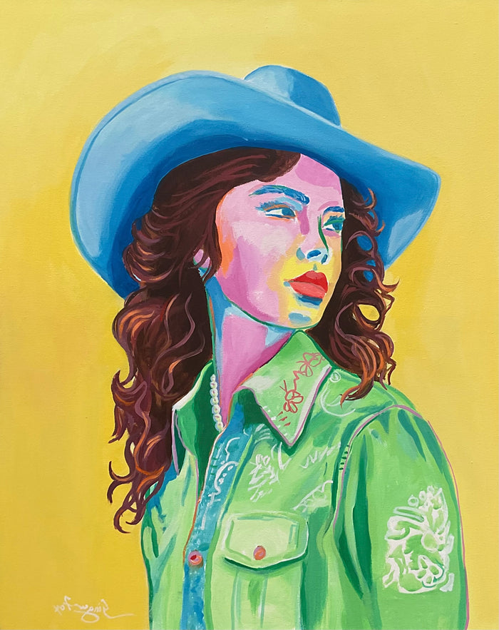 Cowgirl #1 30 X 24