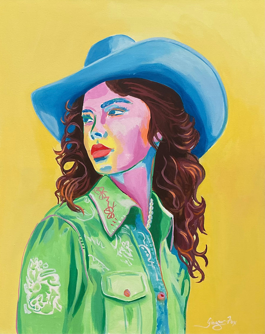 Cowgirl 30 X 24 SOLD