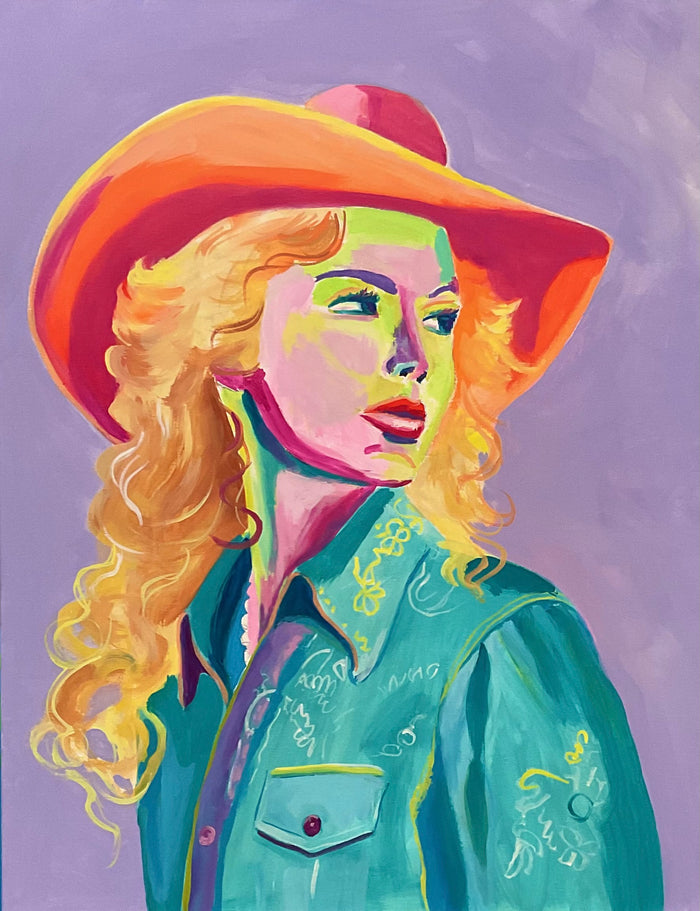 Cowgirl #2 30 X 24