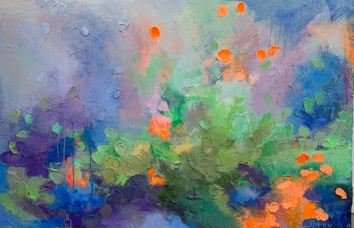 Playful Delight by Ginger Fox, 40 x 60 in