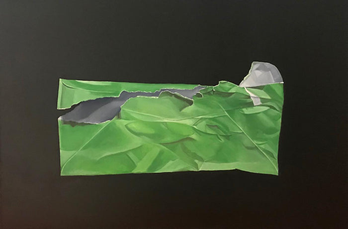 Green Envelope by Brian Broadway, 24 x 36 in