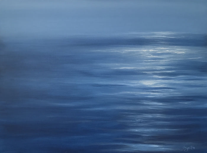 Evening Water by Ginger Fox, 30 x 40 in