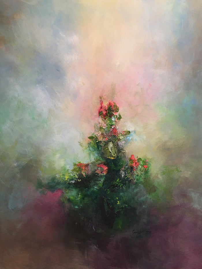 Single Rose by Ginger Fox