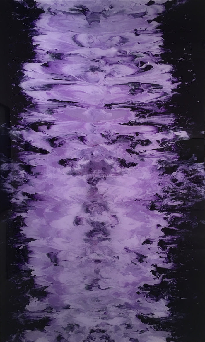 Purple Passion by Juli Price, 36 x 60 in