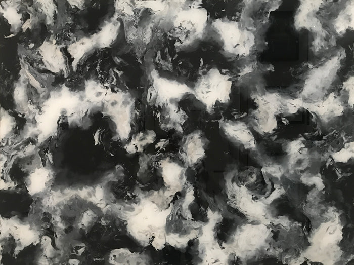 Black Metallic by Juli Price, 36 x 48 in