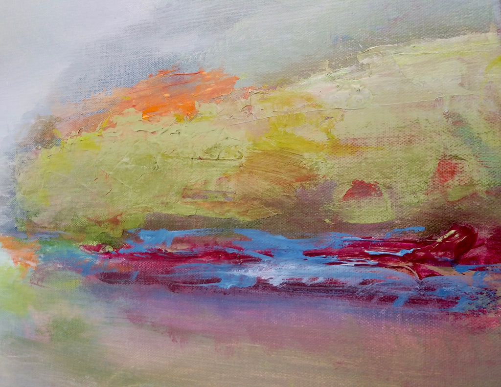 Gray Passage by Ginger Fox, 40 x 30 in