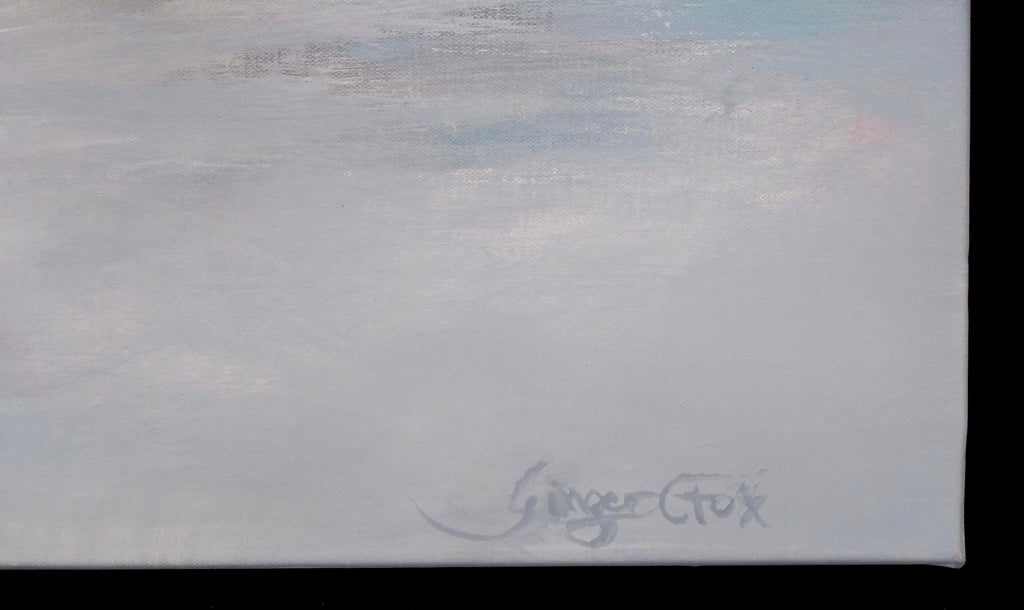 Gray Passage by Ginger Fox, 40 x 30 in
